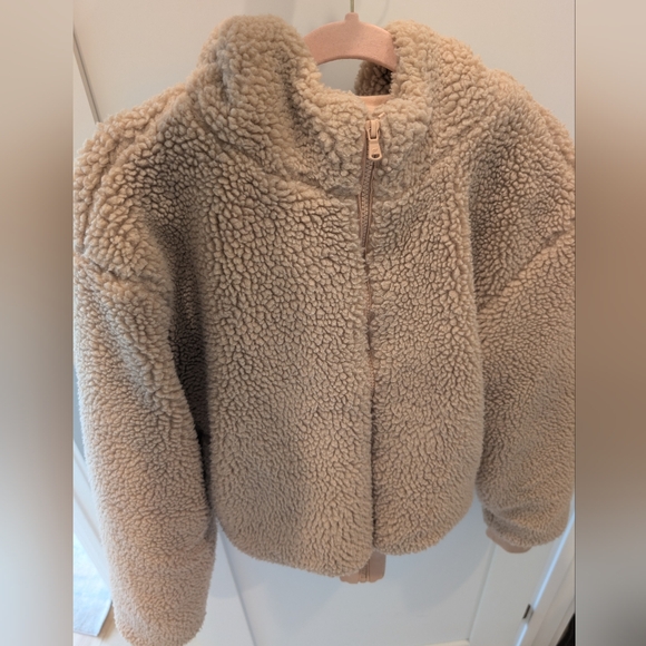 Fabletics Tan Teddy Jacket - Picture 6 of 6